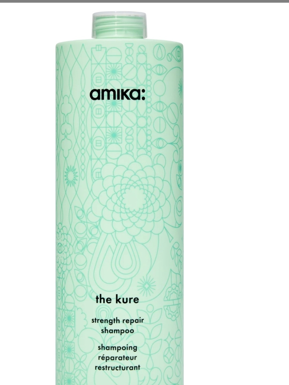 Amika The Kure Strength Repair Shampoo 1 Liter New Unused